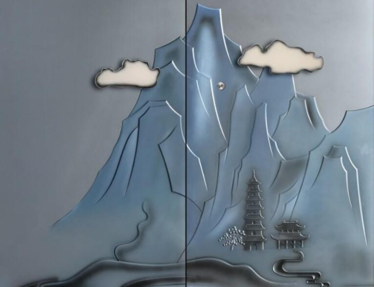 CILICILI视频APP在线看黄高端鑄鋁門門麵圖案